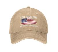 peiyeety Ne Hai preso Uno, Noi risorgiamo Come migliaia di Charlie Kirk Cappelli da Baseball da Donna lavati e consumati