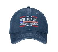 peiyeety Ne Hai preso Uno, Noi risorgiamo Come migliaia di Charlie Kirk Cappelli da Baseball da Donna lavati e consumati