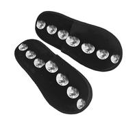 peiyeety Pantofole con stampa luna crescente e calante per donna, con suola morbida, per interni ed esterni