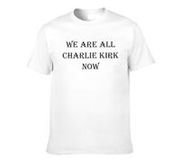 peiyeety Siamo Tutti Charlie Kirk Adesso, Maglietta Extra Large