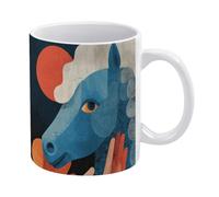 peiyeety Tazza da caffè, tazza in ceramica stampata Joyful Bond da 11 once, adatta al microonde e alla lavastoviglie, ottimo regalo per Natale, compleanno, San Valentino, inaugurazione della casa