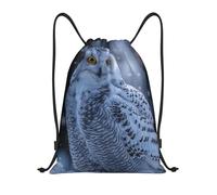 peiyeety Zaino con coulisse Borse sportive da palestra Borsa con coulisse per uomo e donna Borse con coulisse Arctic Ow Zaino