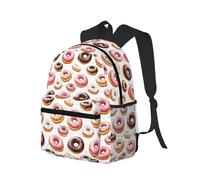peiyeety Zaino da viaggio per laptop da uomo e da donna - Zaini da spiaggia leggeri e resistenti all'acqua, borsa da viaggio con stampa ciam rosa e tracolle regolabili