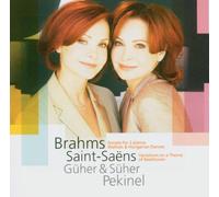 Johannes Brahms Sonata for Two Pianos/variations (Guher and Suher Pekinel) (CD)