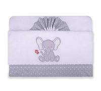 PEKITAS Bebe Set di lenzuola tipo corallina 3 pezzi per lettino 60x120 cm realizzato in Portogallo