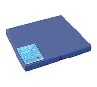 PEKITAS Tappetino da gioco per bambini, 95 x 95 cm, spessore 5 cm, lavabile, anima in schiuma fissa, colore blu, compatibile con Hauk Sleep N Play SQ