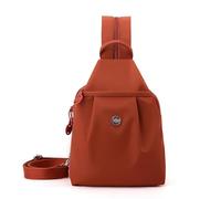 PEKJDS Borsa impermeabile del pendolare-borsa a spalla-borsa di viaggio antifurto per il college e all'aperto,Oxford impermeabile di grande capacità Borsa a spalla convertibile a 2 vie (Orange)
