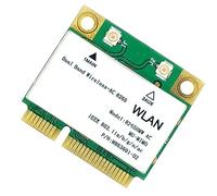 PEKKA 1200M WiFi Wireless LAN Dual Band 2.4G 5Ghz Bluetooth 4.2 Gigabit Wireless LAN Adapter per Win7 Win8 Win10 Linux 8265HMW