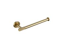 PEKMAR Set di accessori hardware per il bagno Kit in ottone zigrinato oro spazzolato Porta asciugamani Anello porta accappatoio Porta carta Porta asciugamani Porta scopino, Porta asciugamani