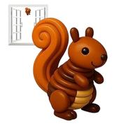 Pekoluta Kit Addobbo con Bottoni Animale - Kit Creazione Ornamento Highland Cow Scozzese,Decorazione Stagionale,per Porte Auto Soggiorno Scrivania Camera