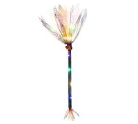 Pekoluta Scopa Della Decorativa con LED 65 cm Costume Halloween | Decorazione Scopa da per Halloween per Casa, Bar, Festività, Festa, Performance Scenica, Raduno, Interni e Esterni