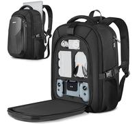 PEKREWS Atom 2 Case, zaino di grande capacità per Potensic Atom 2/SE/3-Axis/LT, borsa espandibile da viaggio per laptop da 15,6 pollici e Fly More Combo, custodia impermeabile per accessori per droni