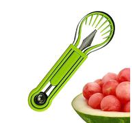 Pela Avocado | Affettatrice per Fragole | 3 in 1 Fruit Ball Picker Scava e Taglia Verdure Manico Facilmente ergonomico Anche per Mele, Perle, cetrioli e Banane