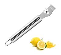Pela Scorza Limone e Agrumi in Acciaio Inossidabile - Grattugia Professionale per Cucina e Bar, Utensile Perfetto per Grattugiare Scorza di Limone e Arance