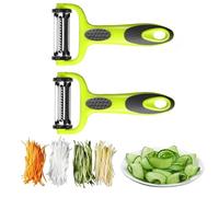 Pela Verdure Professionale, Acciaio Inox Peeler di Frutta, Pelapatate, Pelapatate Multifunzione 3 in 1, Pelapatate Professionale, Pelapatate in Acciaio Inox, Pela Patate e Verdure, Pelaverdura