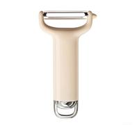 Pelapatate a Y in acciaio inox per patate e carote (beige)