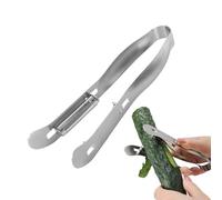 Pelapatate,Acciaio Inossidabile Doppio Lato Con Manico Per Frutta E Verdura | Utensile Sbuccia Verdure Professionale per Succhi Domestici, Bar e Preparazione Insalate