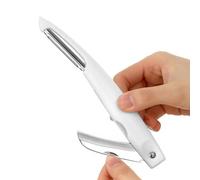 Pelapatate - Affettatrice a Doppia Testa in Acciaio Inossidabile | Grattugia Da Cucina Ergonomica Utensili Da Cucina,Per Mango Arancia Aglio Insalata Casa BBQ Picnic Viaggio Cuochi Chef