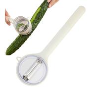 Pelapatate con Contenitore,Ergonomico In Acciaio Inossidabile | Pelapatate Manuale Con Contenitore - Per Cetriolo Zucchina Melanzana Arancia Casa Ristorante Campeggio Picnic
