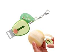 Pelapatate da viaggio | Strumento di pelatura a lama retrattile - Pelapatate zucchine tascabili portachiavi per cuochi e viaggiatori Salute cetrioli