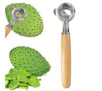 Pelapatate di cactus - Taglierina per tagliatelle con manico in legno, strumento multifunzione manuale da cucina per frutta e verdura