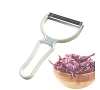 Pelapatate di verdure, trituratore di cavolo verde, pelapatate multiuso a bocca larga, macinino carote portatile con impugnatura ergonomica per insalate di cavolo e crauti