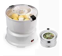 Pelapatate elettrico con 6 lame, pelapatate completamente automatico, sbuccia fino a 1 kg di patate in 2-4 minuti, ideale per frutta e verdura
