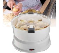 Pelapatate elettrico con contenitore, blocco di sicurezza rotante, design senza disordine, capacità 1 kg, ideale per sbucciare le verdure in modo facile e veloce