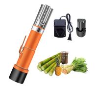 Pelapatate elettrico per canna da zucchero, sbucciatrice automatica per melone invernale di zucca di canna da zucchero, cocco, zucca, portatile, con batteria ad alta capacità