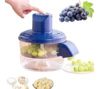 Pelapatate Elettrico per Uva - Macchina Automatica per Sbucciare Piccoli Frutti, Sbucciatore Ricaricabile per Pomodori e Ciliegie, Pelatrice Commerciale con Motore da 50W e Lama in Acciaio Inox