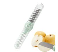 Pelapatate Frutta,Ergonomico Manuale In Acciaio | Pelapatate Frutta e Verdura Taglierina - Per Uso Domestico Viaggio Picnic Commerciale Pelare E Tagliare Cetriolo Carota E