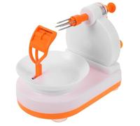 Pelapatate frutta in plastica ABS colore arancione e bianco