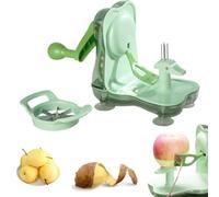 Pelapatate manuale per mele con base a ventosa, facile da pulire, da scrivania, per la cucina, per la casa e la cucina
