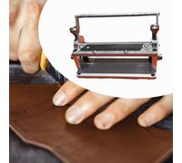 Pelapatate manuale per pelle Skiver Splitter Strumento per tagliare la cinghia