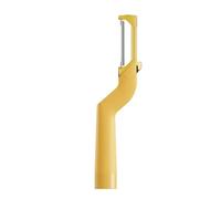 Pelapatate multiuso girevole con manico ergonomico in acciaio inox impugnatura antiscivolo salvaspazio utensile per verdure girevole pelapatate
