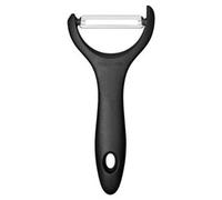 Fiskars Sbucciatutto, Forma a Y, Acciaio Inox, Essential, Nero, 1065599
