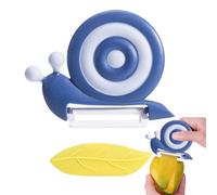 Pelapatate, pelapatate, manuale di, a forma di lumaca, accessorio da cucina con manico antiscivolo per sbucciare frutta verdura casa pic-nic