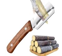 Pelapatate per canna da zucchero,Acciaio Pelapatate Manuale | Accessorio da cucina ergonomico per appartamento, hotel, ristorante dormitorio