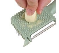 Pelapatate per cucina pelapatate frutta e verdura scrubber compatto per verdure con spazzola per patate - Pelapatate frutta con pennello, pratico pelapatate manuale per verdure