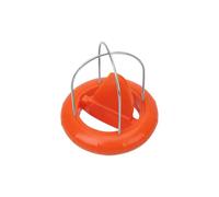 Pelapatate sottile per kiwi per rimuovere rapidamente la pelle di kiwi in acciaio inox 2 in 1 pelapatate per kiwi e frutta strumento per una facile cucina gadget arancione
