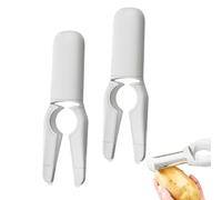 Pelapatate,Tangger 2Pcs 5-in-1 Pelapatate Pelapatate Professionale Inox Pela Patate Pela Patate e Verdure Pela Verdure Spelucchino per Pelare Patate, Carote e Verdure Varie e Frutta