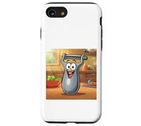 Pelapatate vegetariano vegano buccia di cottura vegetariana buona Custodia per iPhone SE (2020) / 7/8