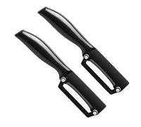 Pelatore da cucina - 2 Pezzi in Acciaio Inossidabile con Impugnatura Antiscivolo Multifunzionale | Sbucciacarote gadget da cucina,Per patate, frutta, agrumi, cetrioli, cavolo, casa, campeggio, picni