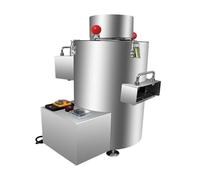 Pelatrice per Castagne Pelapatate Elettrico Commerciale da 200 kg/H Macchina Pelare Le Apri-gusci di 550W Elettrica 220V Lama in Acciaio Inossidabile con Maniglia Nessun Danno alle(Plug-in Model)