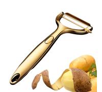 Pelaverdure in acciaio inox, a forma di Y, per preparare facilmente , pelapatate da appendere, pratico utensile per sbucciare patate, carote, cetrioli, lama resistente per sbucciare