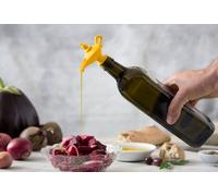 Peleg Design Oiladdin Tappo per Olio, Silicone, Giallo, 11x9.5x5 cm