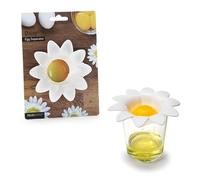 Peleg Design Daisy Separatore Uova Tuorlo, Separa Tuorlo da Albume, Utensile da Cucina in Plastica, Design a Fiore