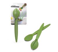 PELEG DESIGN - Juicepair posate per insalata e spremiagrumi | 2 in 1 posate da insalata in plastica | Lemon Squeezer | Pressa manuale | Set di utensili da cucina | Regalo per Natale, compleanno, San