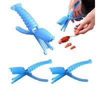 Peler di coda di gamberi, granchio coda di granchio di granchio, Set di 3 Sheller multifunzione Frutti di mare, Gadget da cucina di gamberetti portatili per ristorante per la casa