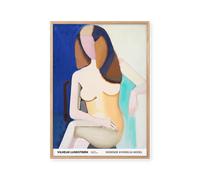 Peléton Modello Femminile Seduto, 1952 Poster 70x100